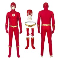 The Flash Season 5 Barry Allen Cosplay Costume  